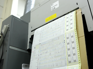 検体ラベル付き依頼書