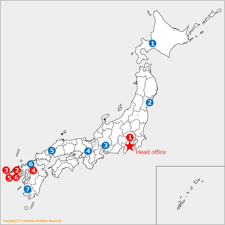 Locations and Companies