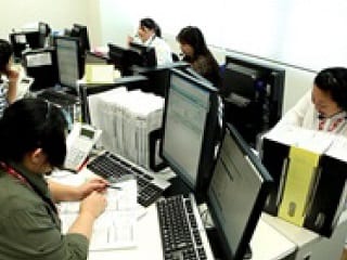 コールセンターの様子