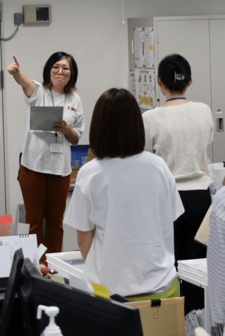 一日のスケジュール