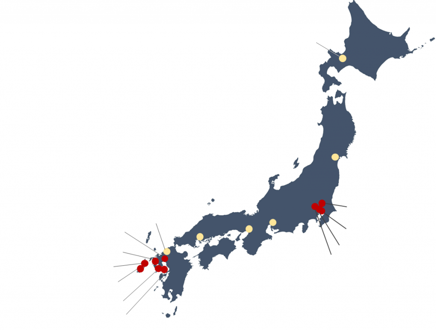 全国拠点マップ