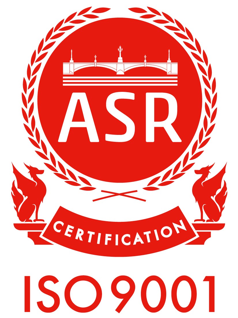 ASR ISO9001認証ロゴ